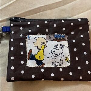 Charlie Brown and Snoopy  Peanuts accessory Pouch